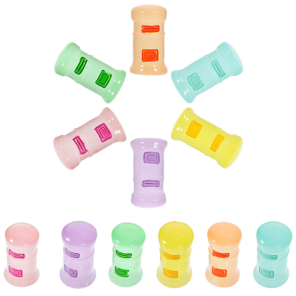 Aquarium Decor - 60Pcs Glow in The Dark Mini