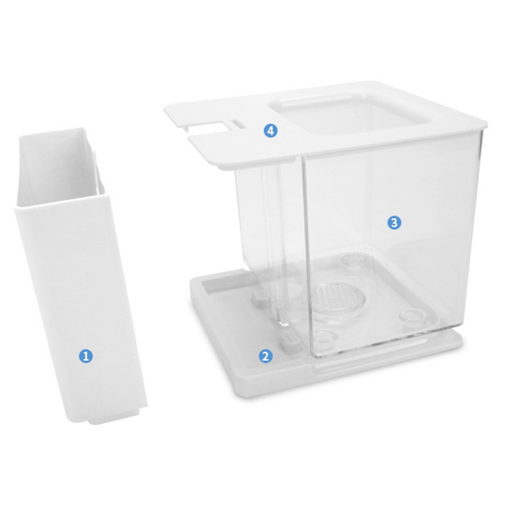 AT21-2X Betta Fish Tank Aquari - Aquarium Fish Betta ulasan dan harga