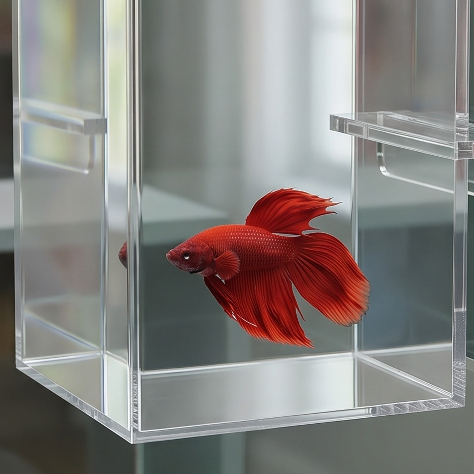 Negative Pressure Suspended Aq - Aquarium Fish Betta ulasan dan harga