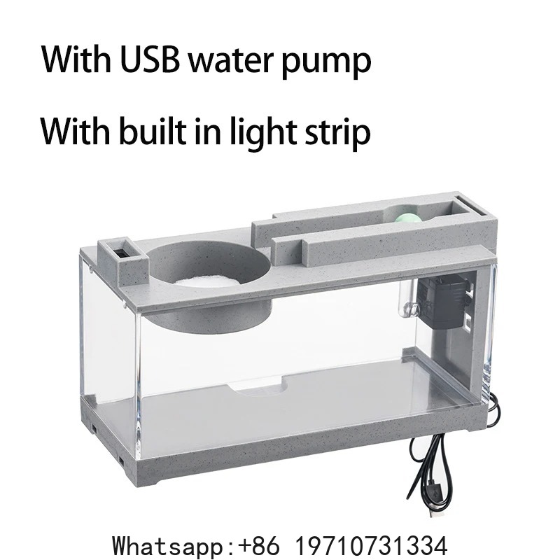 Aquarium Fish Tank Kit Built-i - Aquarium Light ulasan dan harga
