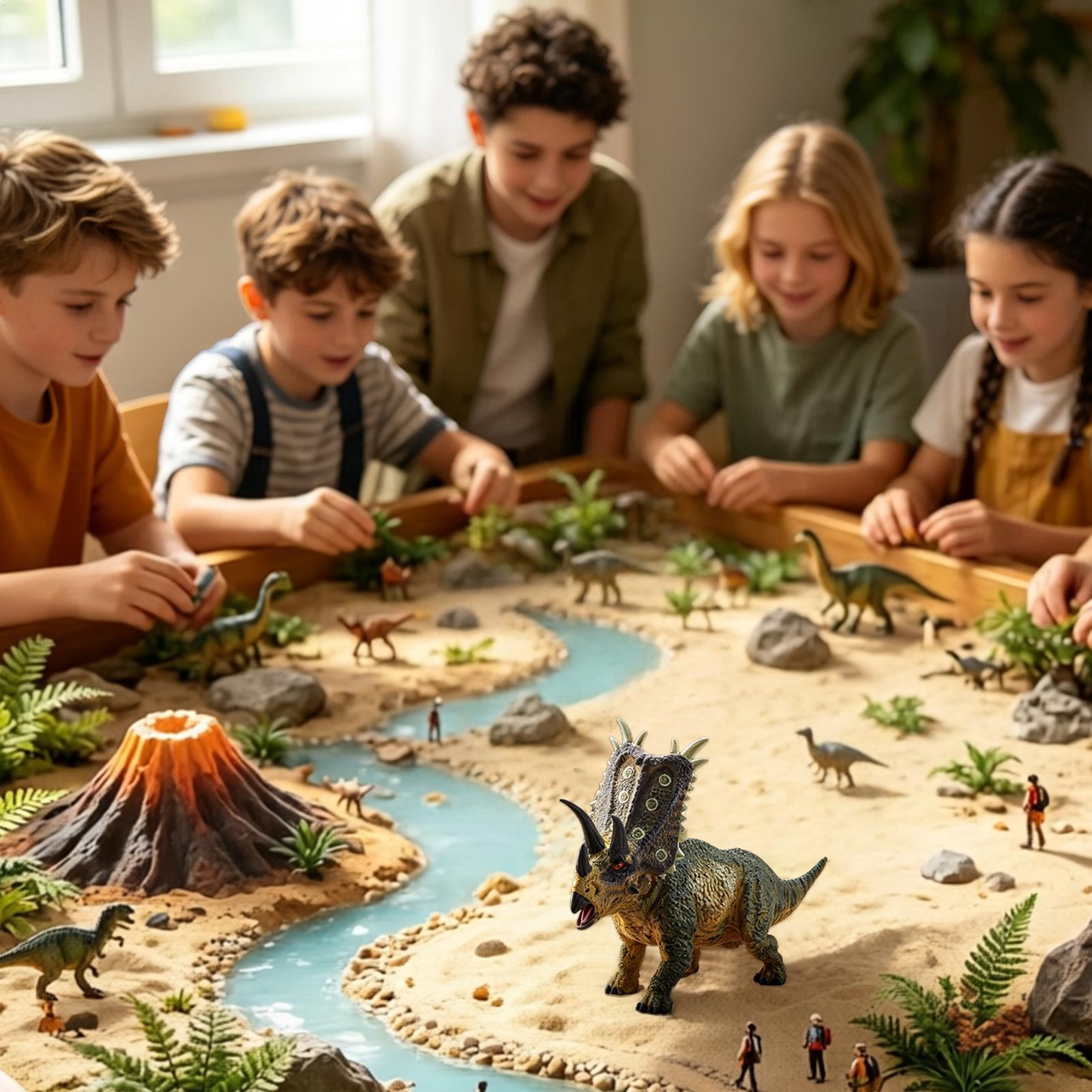 Dinosaur Figure Realistic Educ - Aquarium Decor ulasan dan harga