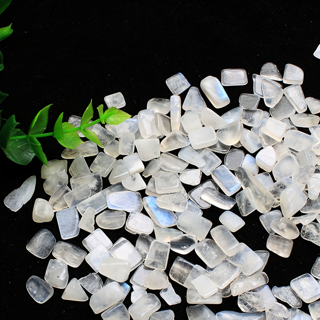 Natural white moonstone quartz - Fish Tank Gravel ulasan dan harga
