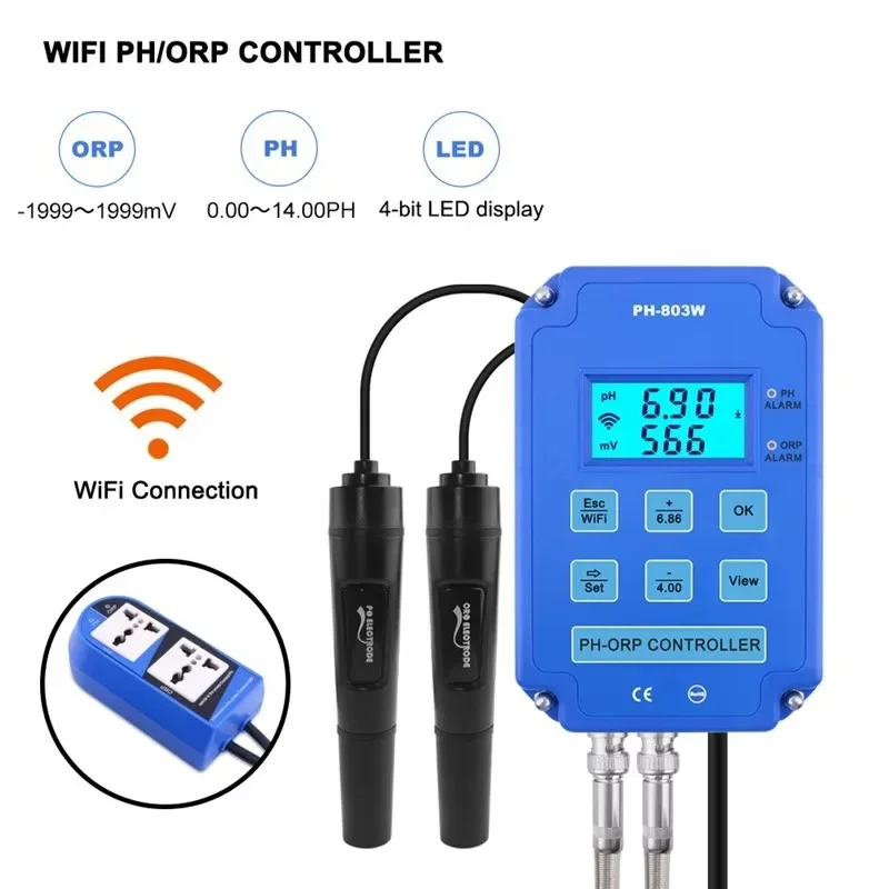 PH-803 Digital 2&1 PH ORP Redo - Aquarium Plants ulasan dan harga
