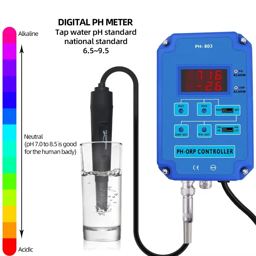 PH-803 Digital 2&1 PH ORP Redo - Aquarium Plants ulasan dan harga