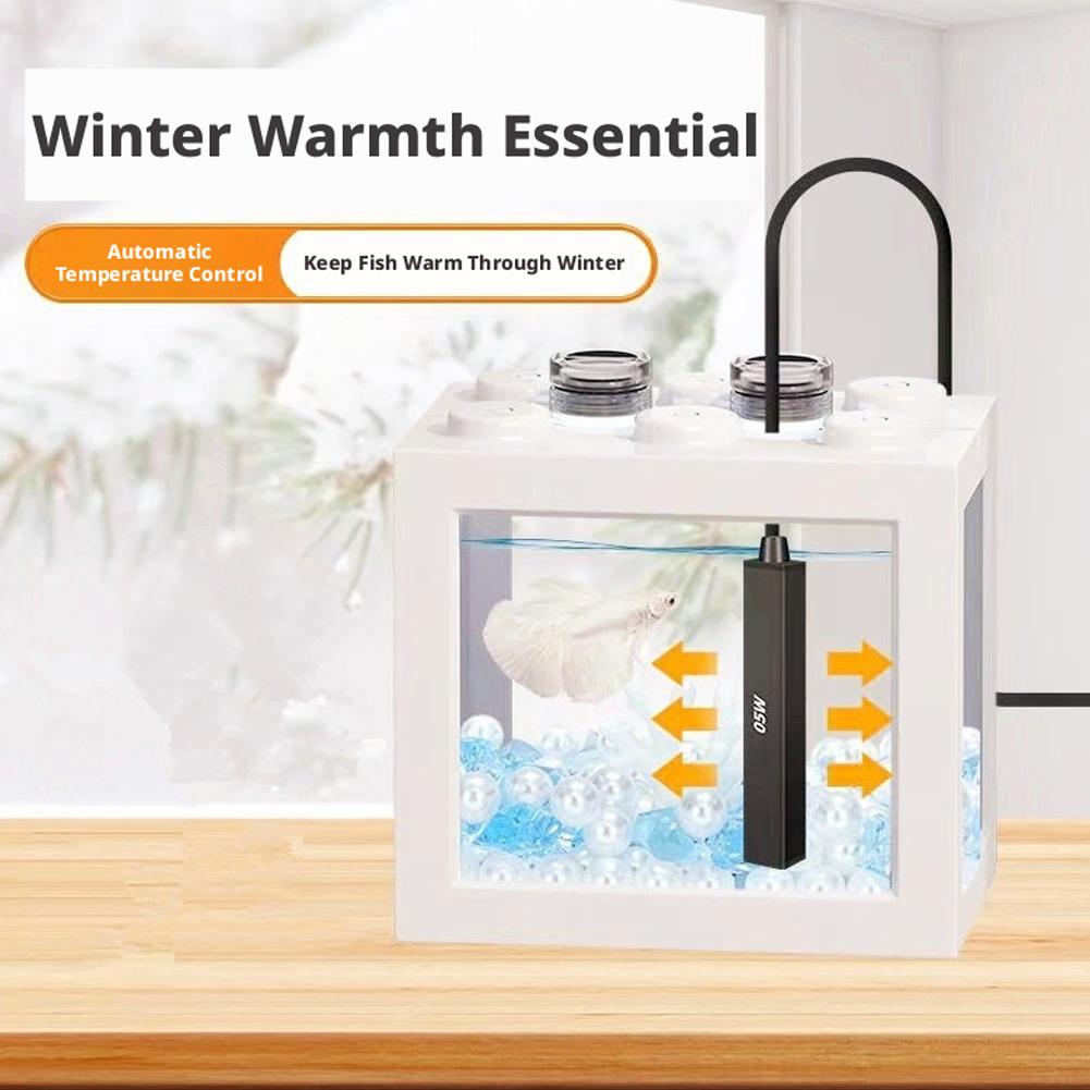 Mini USB Aquarium Heater 5V Au - Betta Fish Tank ulasan dan harga
