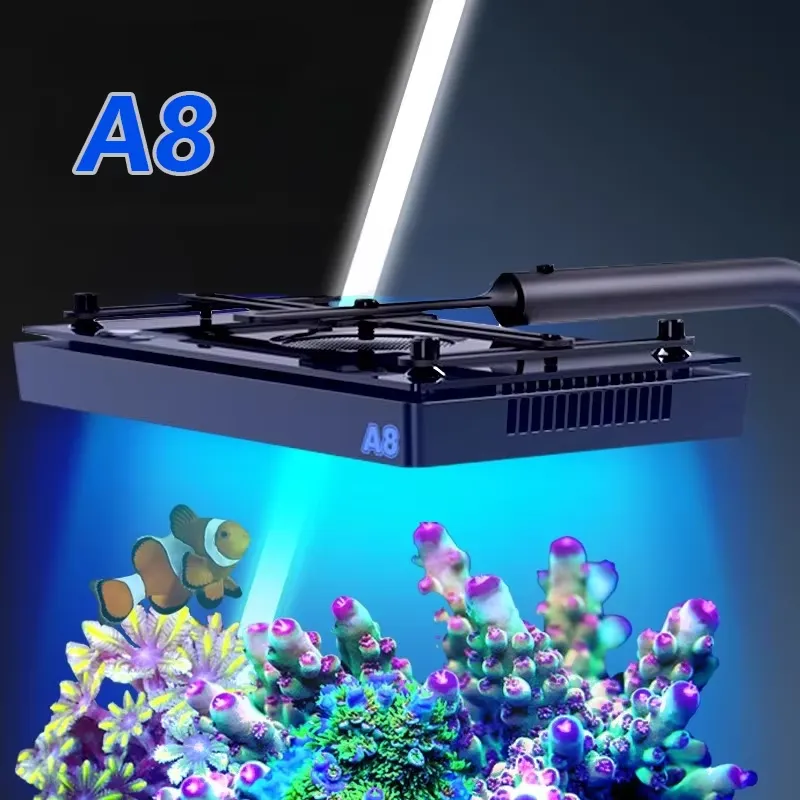 A8SE II Max Blue 240W WiFi App - Aquarium Light ulasan dan harga