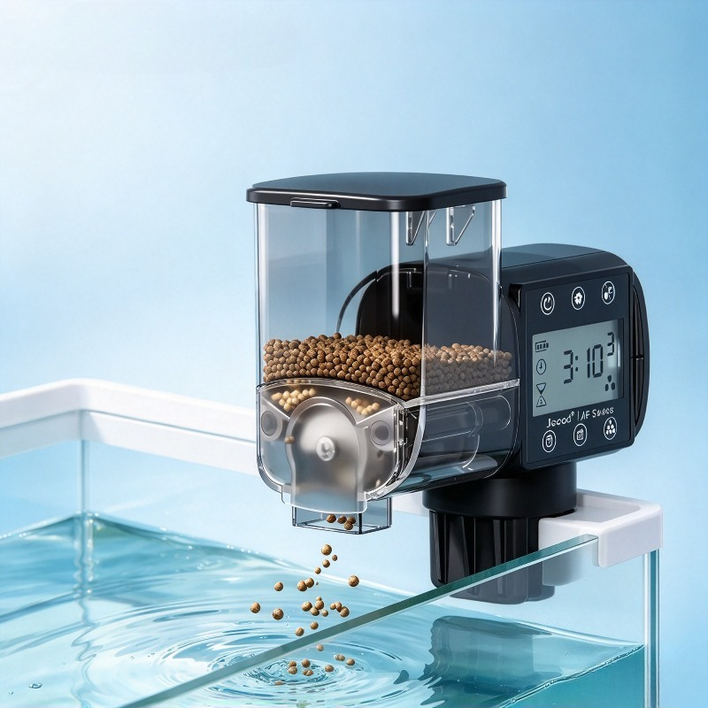 Smart Automatic Fish Feeder Di - Aquarium Fish Keeping ulasan dan harga